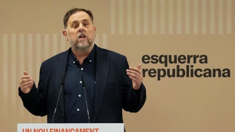El presidente de ERC, Oriol Junqueras, participa en una reunión extraordinaria del consell nacional del partido El presidente de ERC, Oriol Junqueras, participa en una reunión extraordinaria del consell nacional del partido