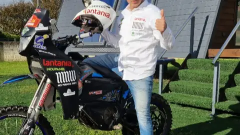 Fran Gómez Pallas Piloto gallego en el Dakar