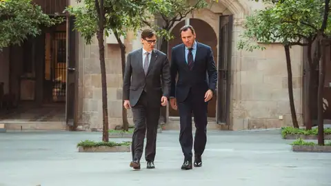 Salvador Illa i Óscar Puente Salvador Illa i Óscar Puente