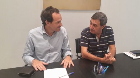 Marc Pons y Francesc Ametller. 