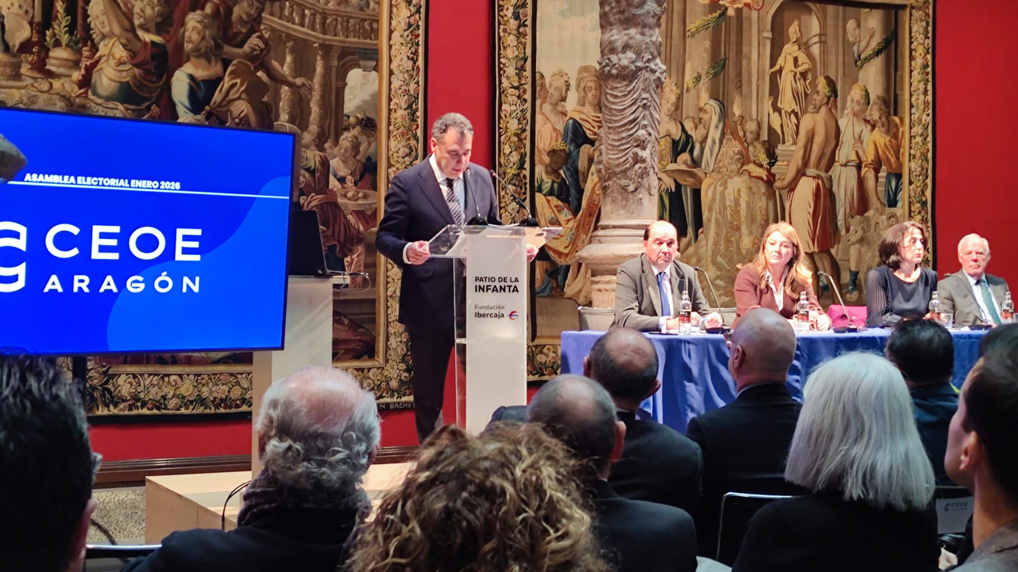 Benito Tesier ya es presidente de CEOE Aragón Benito Tesier ya es presidente de CEOE Aragón