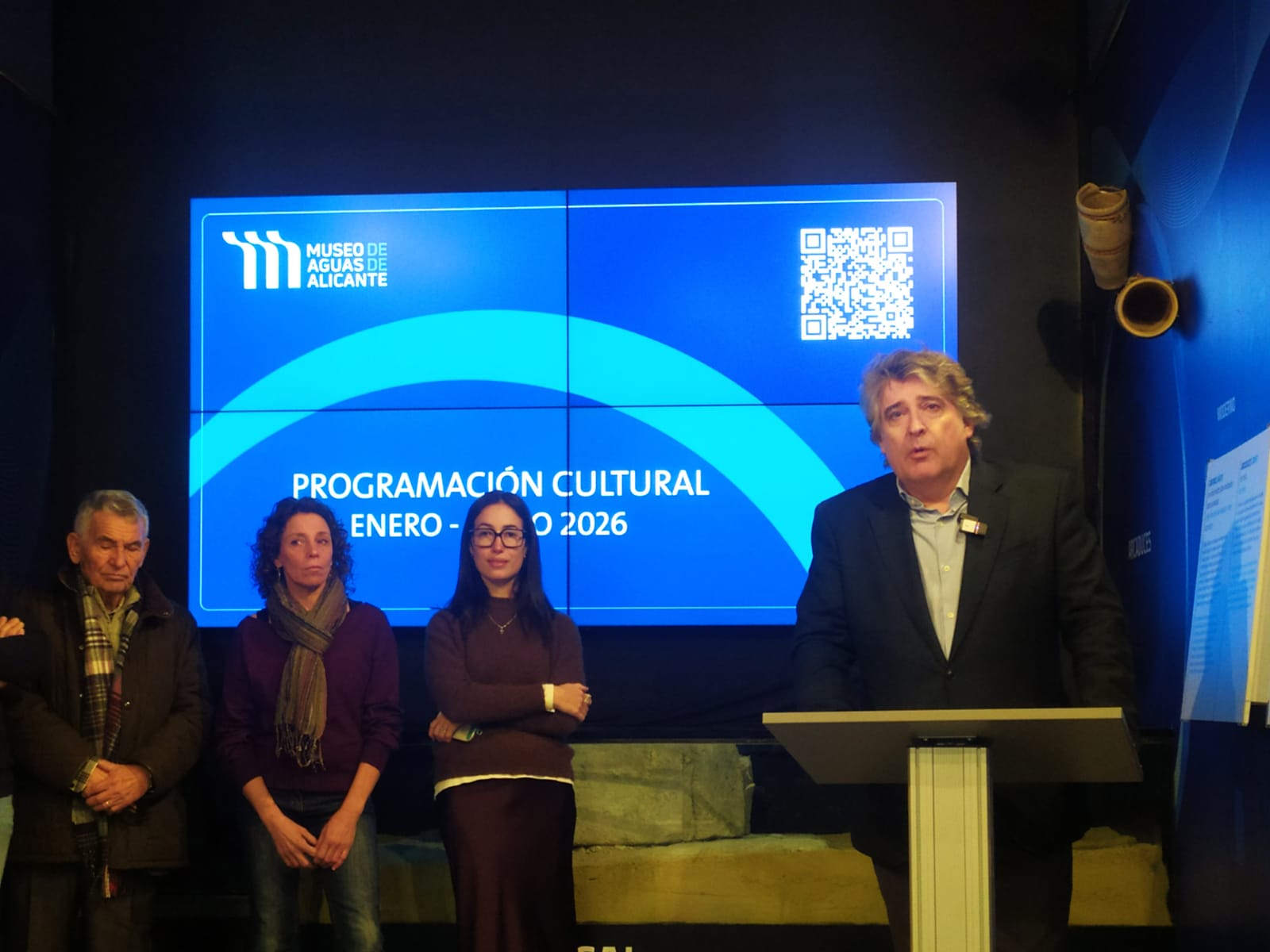 El Museo de Aguas de Alicante se posiciona como un nuevo espacio para el debate abierto a la ciudadanía El Museo de Aguas de Alicante se posiciona como un nuevo espacio para el debate abierto a la ciudadanía