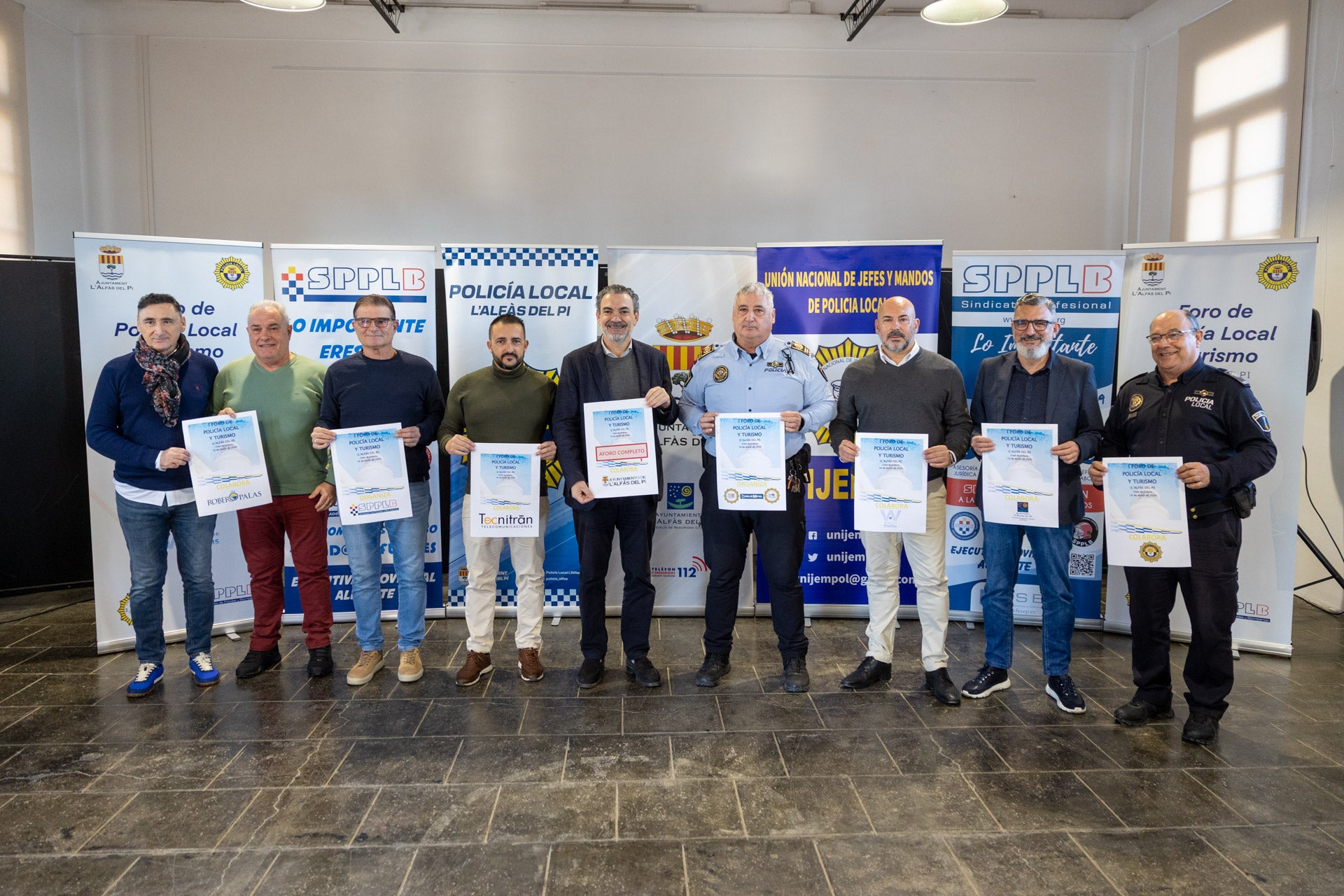 Más de 300 profesionales participarán en el I Foro Policía Local y Turismo en l’Alfàs del Pi Más de 300 profesionales participarán en el I Foro Policía Local y Turismo en l’Alfàs del Pi