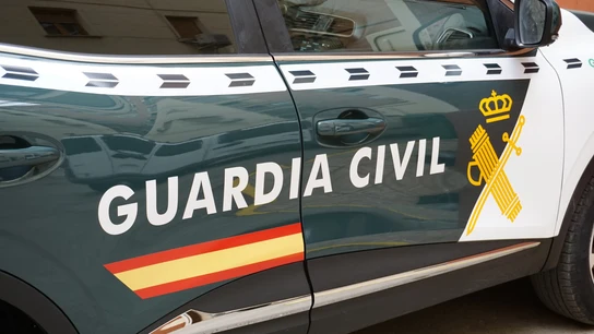Imagen de archivo de un vehículo de la Guardia Civil Imagen de archivo de un vehículo de la Guardia Civil