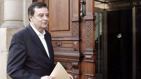 Juan Jos&eacute; Lizarbe en su &eacute;poca de parlamentario