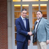 Pedro Sánchez i Oriol Junqueras Pedro Sánchez i Oriol Junqueras
