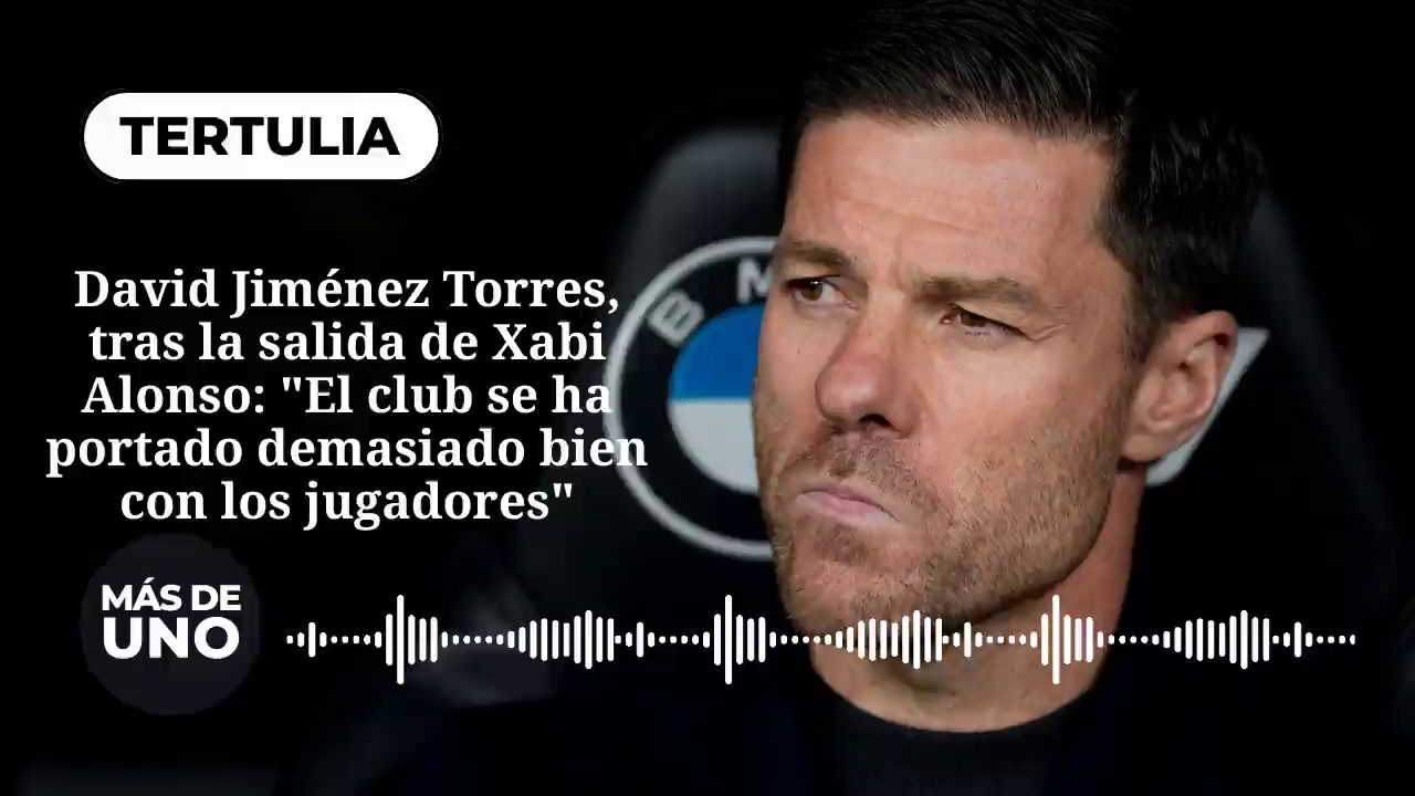 David Jiménez Torres, tras la salida de Xabi Alonso: "El club se ha portado mal con Xabi y demasiado bien con los jugadores" David Jiménez Torres, tras la salida de Xabi Alonso: "El club se ha portado mal con Xabi y demasiado bien con los jugadores"
