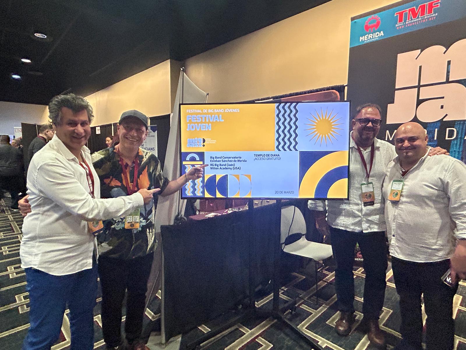 El MIT Jazz se proyecta a nivel internacional y da a conocer su programación en la Jazz Education Network El MIT Jazz se proyecta a nivel internacional y da a conocer su programación en la Jazz Education Network