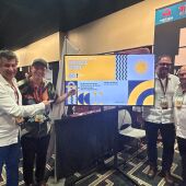 Representantes del MIT Jazz durante la visita a Nueva Orleans