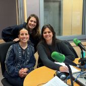 Esther y Alba Milanés durante el programa