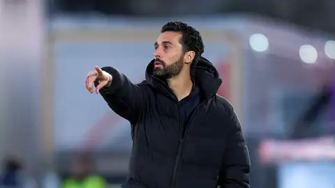 Álvaro Arbeloa dirige un partido del Real Madrid Castilla Álvaro Arbeloa dirige un partido del Real Madrid Castilla