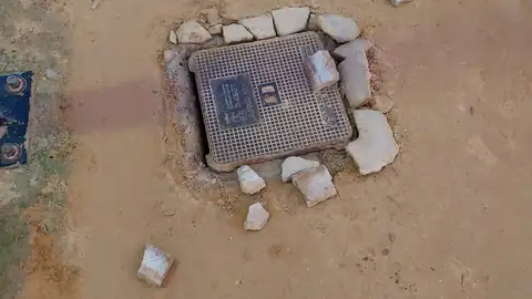 Nuevo robo de cable, ahora en la Vía Verde de La Pulgosa Nuevo robo de cable, ahora en la Vía Verde de La Pulgosa