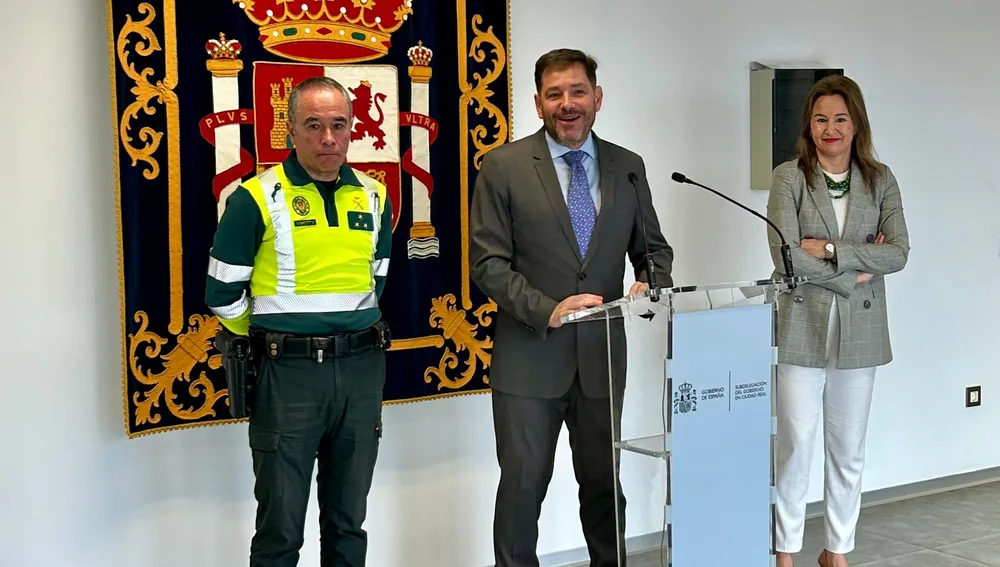 Rueda de prensa para presentar los datos de siniestralidad en las carreteras de Ciudad Real Rueda de prensa para presentar los datos de siniestralidad en las carreteras de Ciudad Real