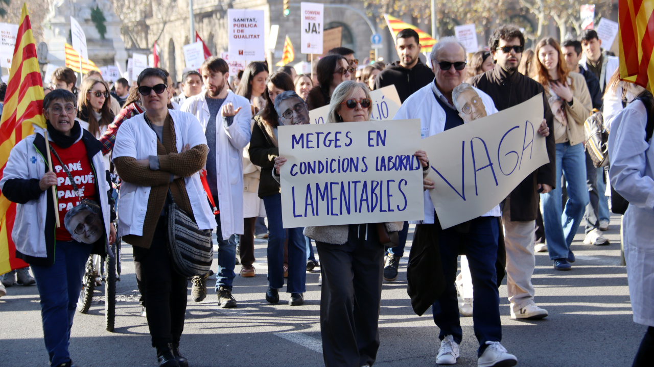 Xavier Lleonart, Metges de Catalunya: "O ens escolten, o posarem en escac el Govern de la Generalitat" Xavier Lleonart, Metges de Catalunya: "O ens escolten, o posarem en escac el Govern de la Generalitat"