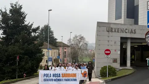 O seguimento da folga de médicos en Ourense superou o 29% O seguimento da folga de médicos en Ourense superou o 29%