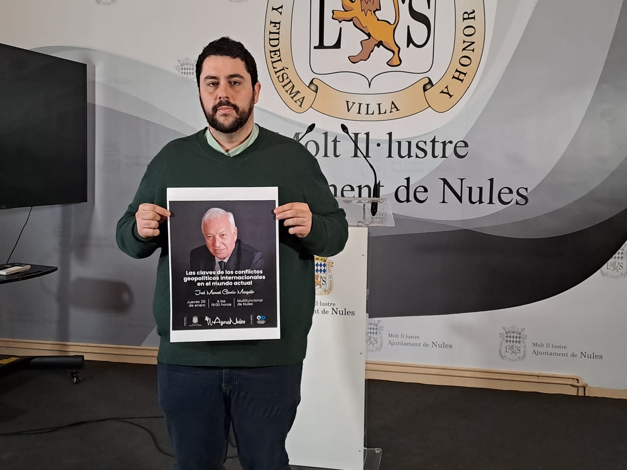 El ciclo de conferencias 'Ágora Nules' inaugura el programa con la intervención del ex ministro José Manuel García-Margallo El ciclo de conferencias 'Ágora Nules' inaugura el programa con la intervención del ex ministro José Manuel García-Margallo