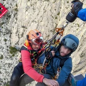 Rescate de dos escaladores en el Puig Campana Rescate de dos escaladores en el Puig Campana