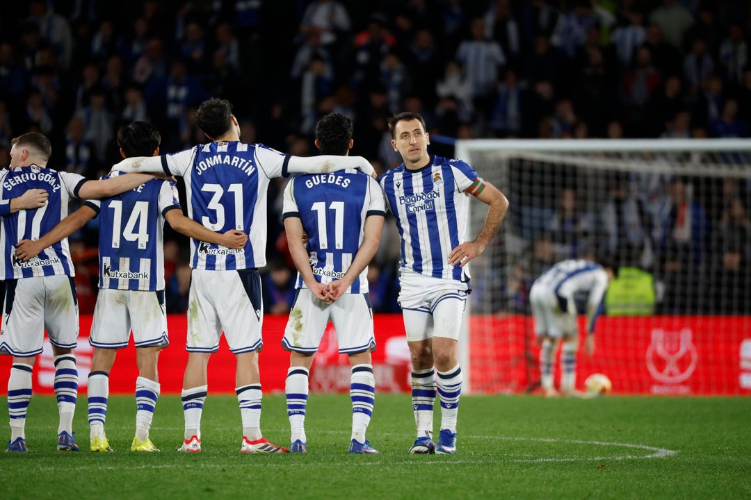 Los penaltis dan el pase a la Real Sociedad ante un Osasuna Los penaltis dan el pase a la Real Sociedad ante un Osasuna