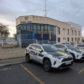 Vehículos de la Policía Local de Petrer.