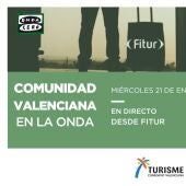Comunitat Valenciana en la onda en directo desde Fitur