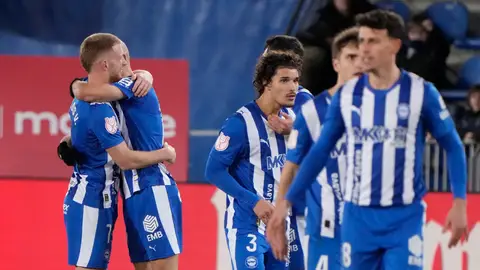 El Alavés avanza a cuartos de la Copa ocho años después El Alavés avanza a cuartos de la Copa ocho años después