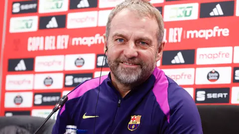 Hansi Flick: "En la Copa hay que estar listos desde el inicio" Hansi Flick: "En la Copa hay que estar listos desde el inicio"