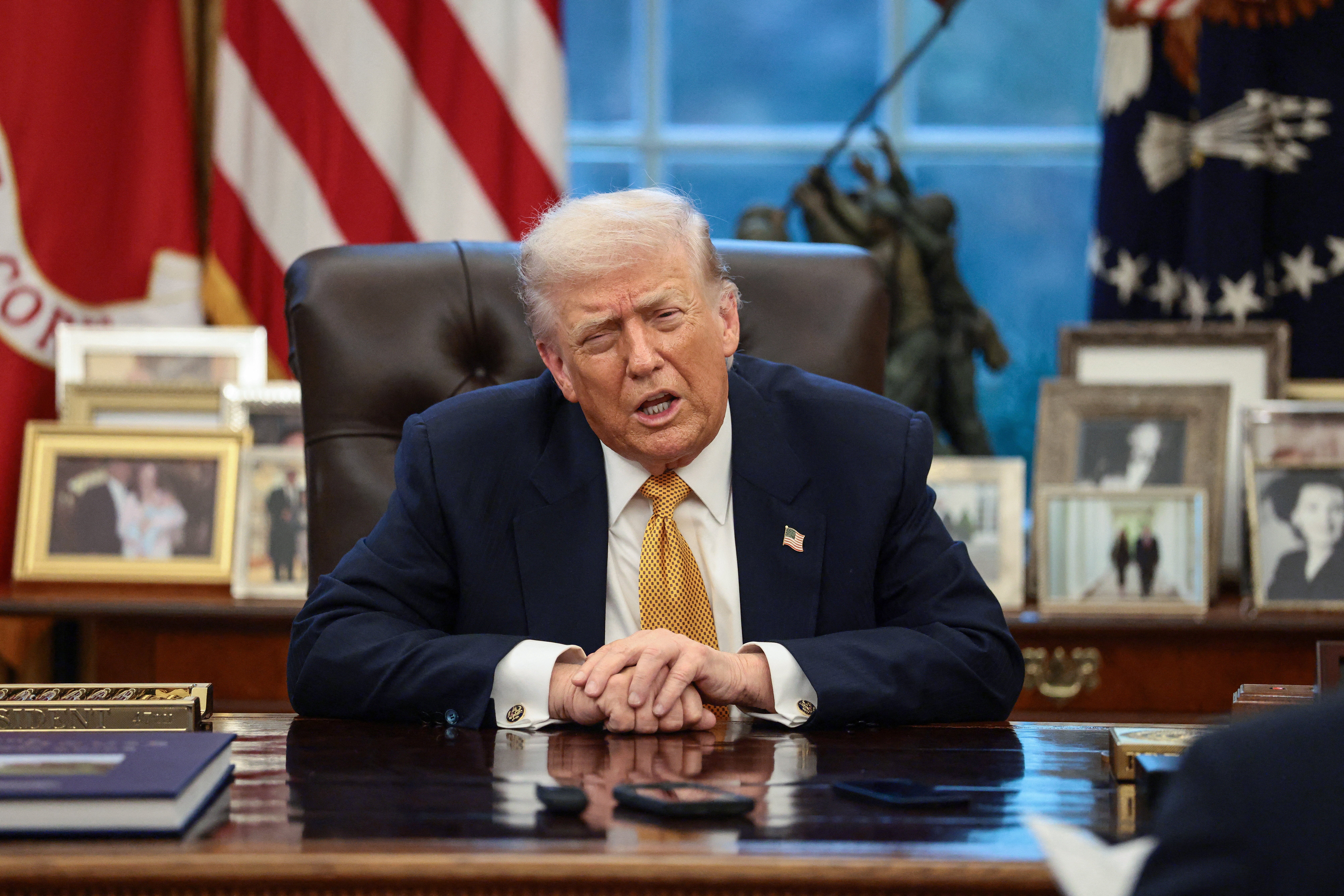 Trump describe a Delcy Rodríguez como "una persona fantástica" después de mantener una llamada telefónica Trump describe a Delcy Rodríguez como "una persona fantástica" después de mantener una llamada telefónica