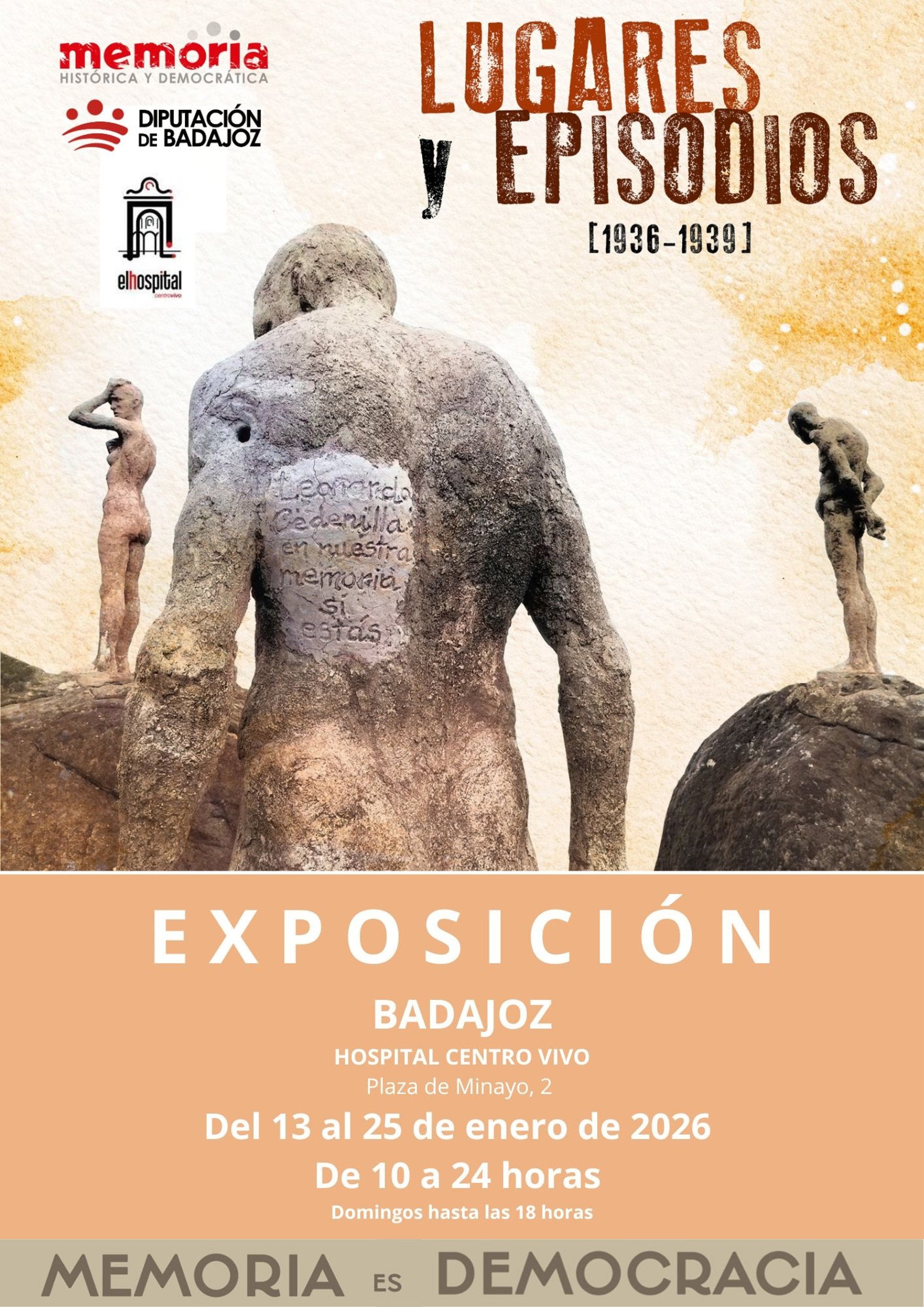 Una exposición repasa en Badajoz una docena de rincones y sucesos de la Guerra Civil en España Una exposición repasa en Badajoz una docena de rincones y sucesos de la Guerra Civil en España