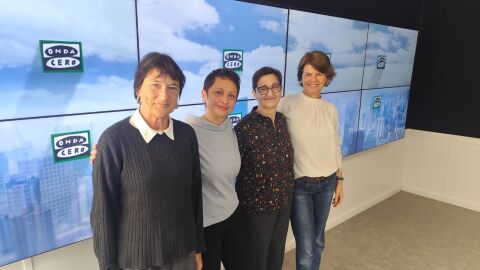 D'esquerra a dreta: Maria Jos&eacute; Le Monniez, Adriana Jarr&iacute;n, Pilar L&oacute;pez i Mireia Coma-Cros