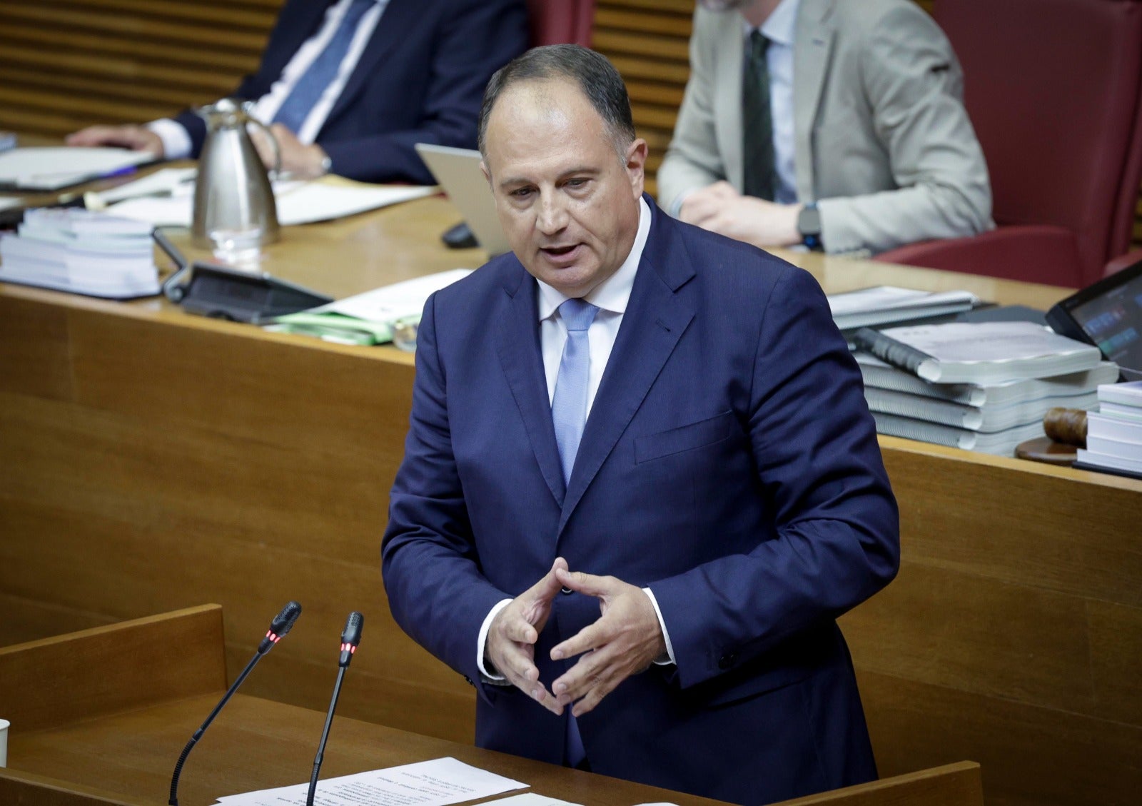 El PP de Castellón pide la dimisión del presidente de Aena por sus críticas al aeropuerto El PP de Castellón pide la dimisión del presidente de Aena por sus críticas al aeropuerto