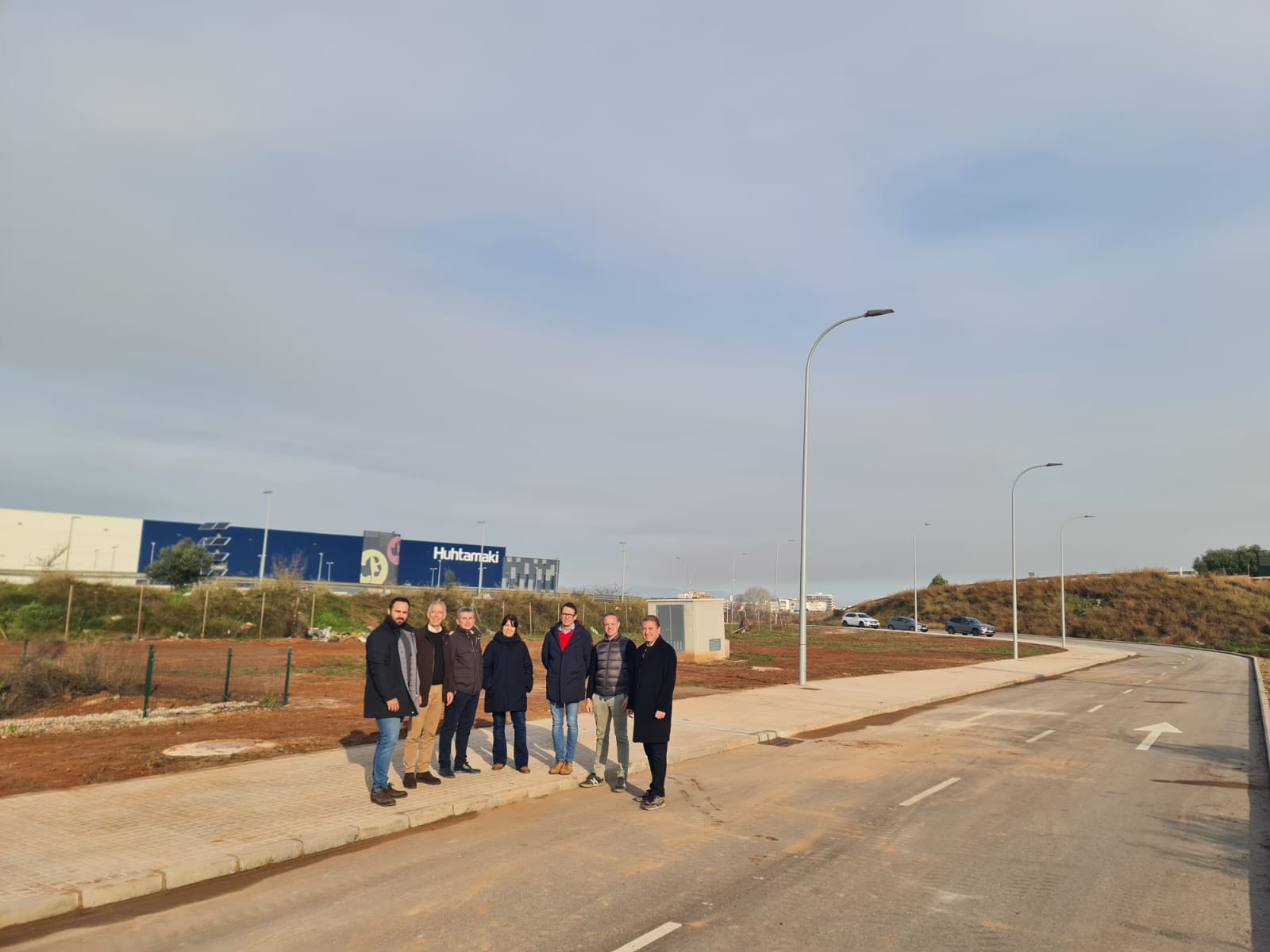 Con la finalización de las obras de urbanización del polígono III Nules amplía el suelo industrial Con la finalización de las obras de urbanización del polígono III Nules amplía el suelo industrial