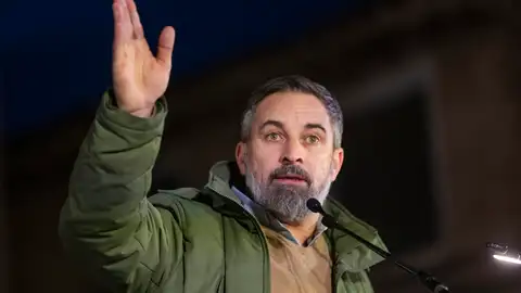 El presidente de Vox, Santiago Abascal El presidente de Vox, Santiago Abascal