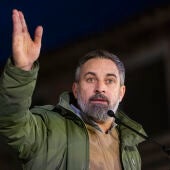 El presidente de Vox, Santiago Abascal