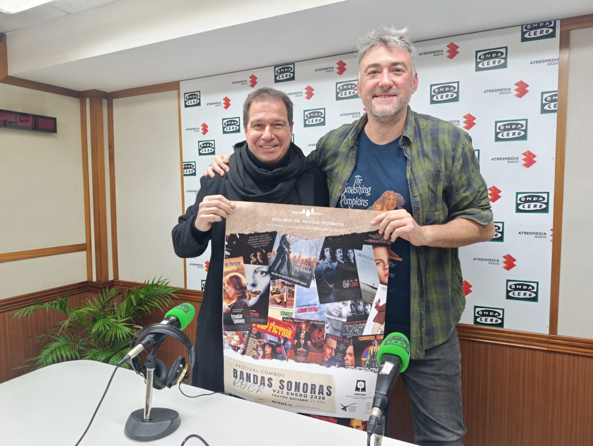 La escuela de música moderna celebrará un festival de Combos de Bandas Sonoras a beneficio de AMUMA La escuela de música moderna celebrará un festival de Combos de Bandas Sonoras a beneficio de AMUMA