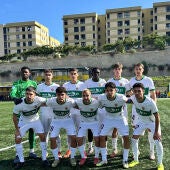 Once del Ilicitano ante el filial de Las Palmas.