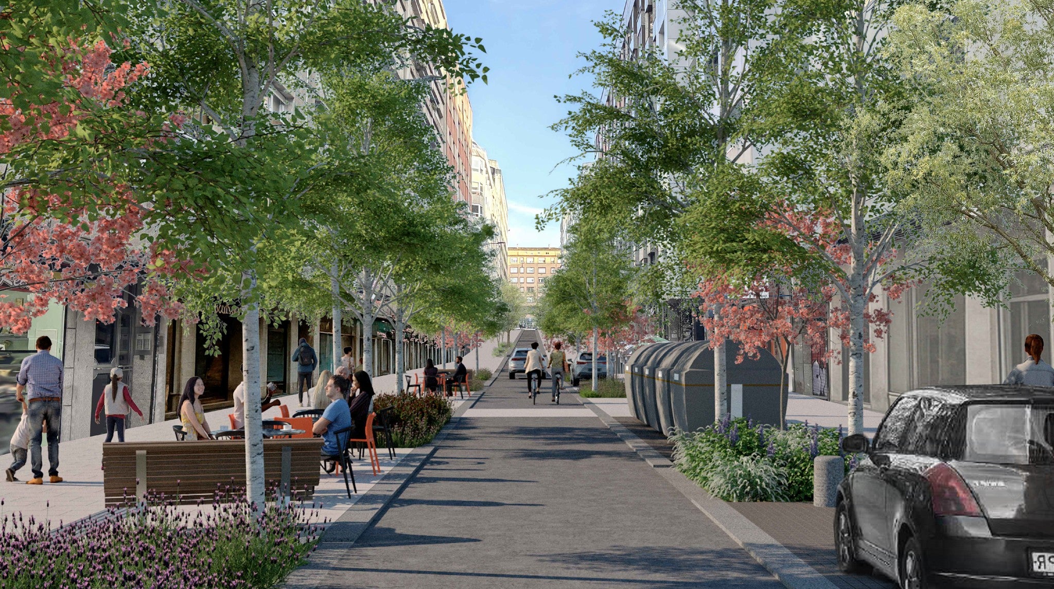 Vecinos del Ensanche de Santiago piden habilitar zonas de aparcamiento rotatorio de 10 minutos para que una posible reforma de la calle no afecte al dinamismo comercial Vecinos del Ensanche de Santiago piden habilitar zonas de aparcamiento rotatorio de 10 minutos para que una posible reforma de la calle no afecte al dinamismo comercial