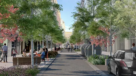 Vecinos del Ensanche de Santiago piden habilitar zonas de aparcamiento rotatorio de 10 minutos para que una posible reforma de la calle no afecte al dinamismo comercial Vecinos del Ensanche de Santiago piden habilitar zonas de aparcamiento rotatorio de 10 minutos para que una posible reforma de la calle no afecte al dinamismo comercial