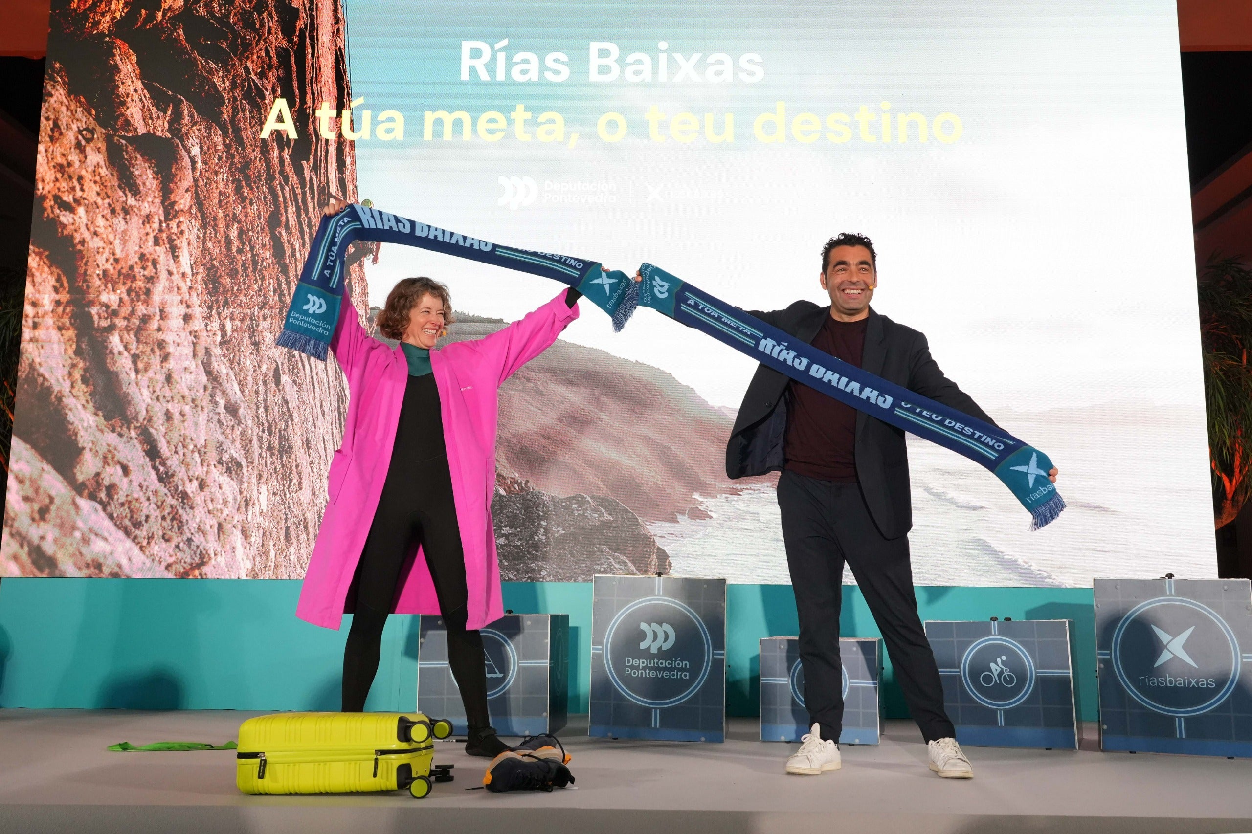 “A túa meta, o teu destino”, nova campaña turística das Rías Baixas “A túa meta, o teu destino”, nova campaña turística das Rías Baixas
