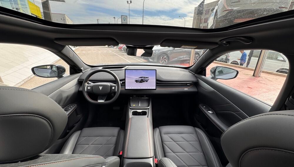 Interior del Deepal S05: diseño compacto, altas prestaciones