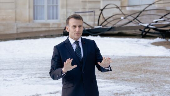Imagen de archivo del presidente franc&eacute;s, Emmanuel Macron