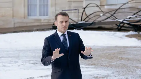 Imagen de archivo del presidente francés, Emmanuel Macron Imagen de archivo del presidente francés, Emmanuel Macron