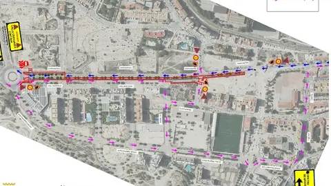Villajoyosa inicia hoy las obras de la calle Cervantes Villajoyosa inicia hoy las obras de la calle Cervantes