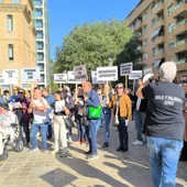 Protesta de la AMPA Oriol Protesta de la AMPA Oriol