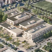 Maqueta del proyecto del nuevo Campus Biosanitario de Ciudad Real Maqueta del proyecto del nuevo Campus Biosanitario de Ciudad Real