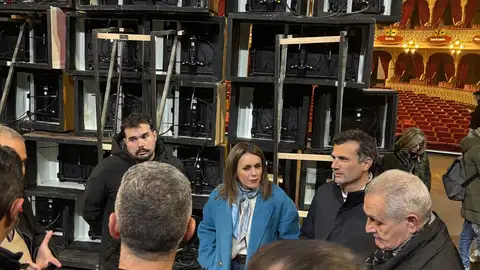 Instantes de la reunión celebrada hoy Instantes de la reunión celebrada hoy