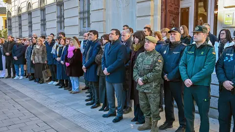 Minuto de silencio en Ciudad Real Minuto de silencio en Ciudad Real