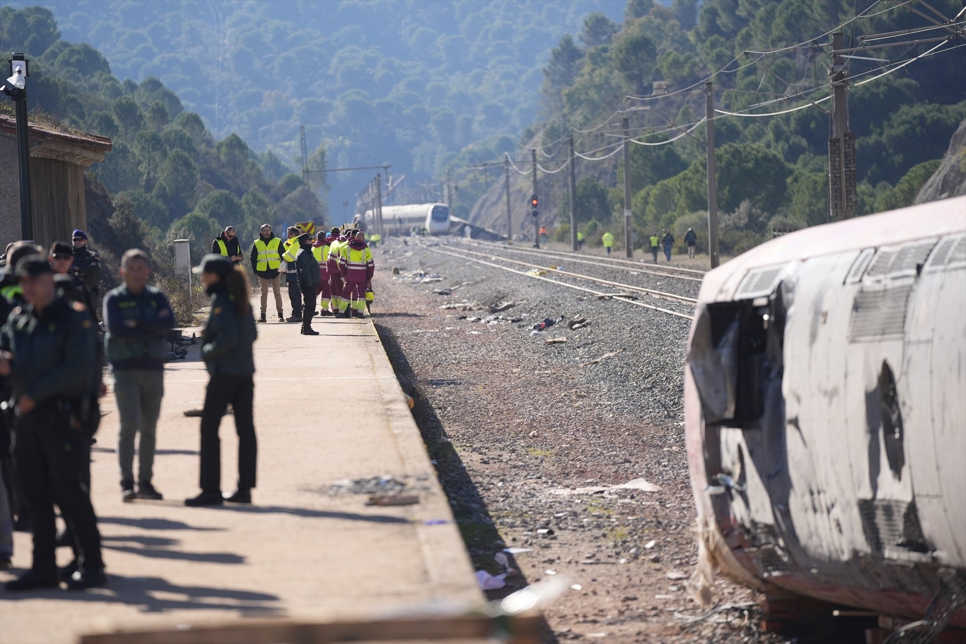 La valiosa información que podrían dar los trenes que pasaron por el punto del accidente antes del descarrilamiento La valiosa información que podrían dar los trenes que pasaron por el punto del accidente antes del descarrilamiento