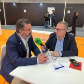 Armando Moya, alcalde de Salar y Javier Fernández, periodista de Onda Cero Baza Armando Moya, alcalde de Salar y Javier Fernández, periodista de Onda Cero Baza