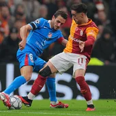 Koke durante el Galatasaray - Atlético Koke durante el Galatasaray - Atlético