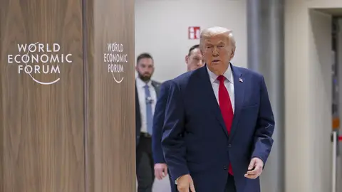 Donald Trump en Davos Donald Trump en Davos